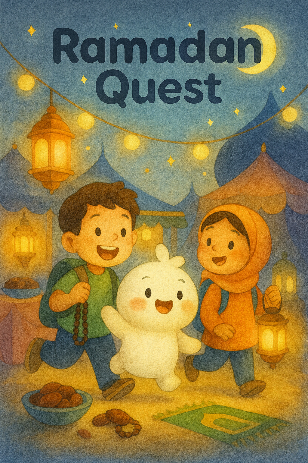 Illustration for Ramadan Quest story